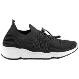 Goodin Chaussures de sport confortables noir
