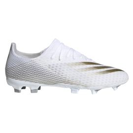 Chaussures de foot Adidas X GHOSTED.3 Fg EG8193 blanc