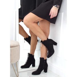 Bottes noires à talons hauts 0-320 Black Ii Genre le noir