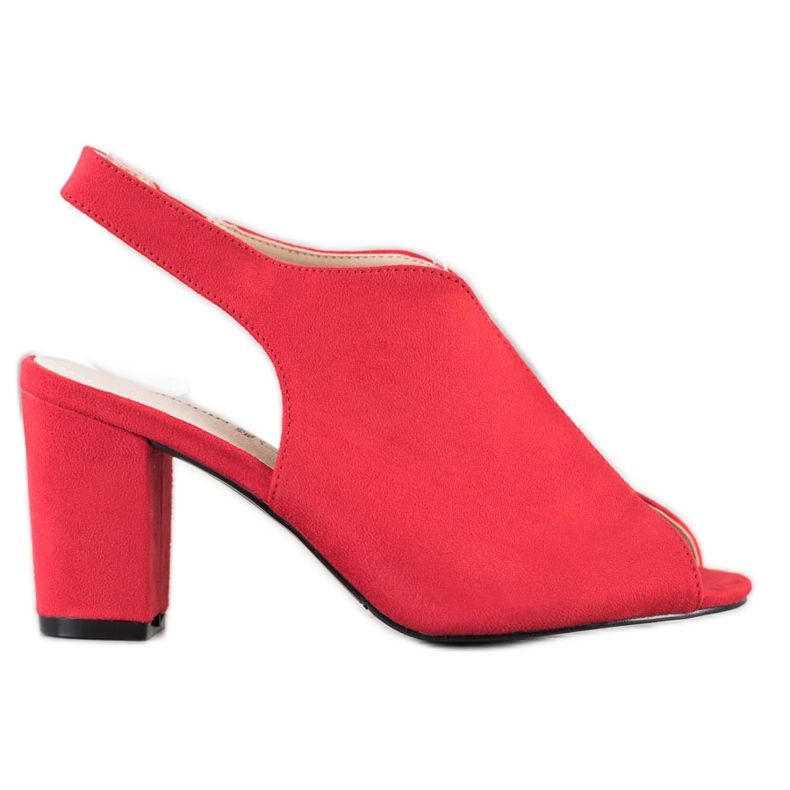 Goodin Sandales construites rouge Goodin Sandales construites rouge