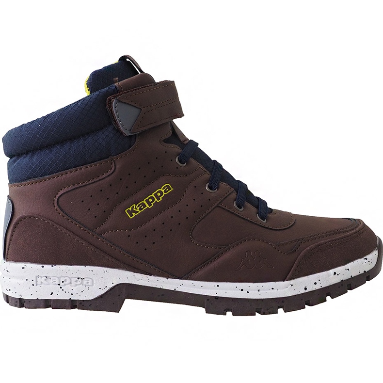 Kappa Lithium K chaussures pour enfants, marron-bleu marine 260732K 5067 brun