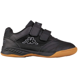 Kappa Kickoff K chaussures pour enfants noir 260509K 1116 le noir le noir Kappa Kickoff K chaussures pour enfants noir 260509K 1116 le noir le noir