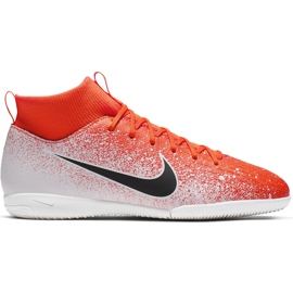 Nike Mercurial Superfly X 6 Academy Ic Jr AH7343 801 chaussures de football multicolore orange