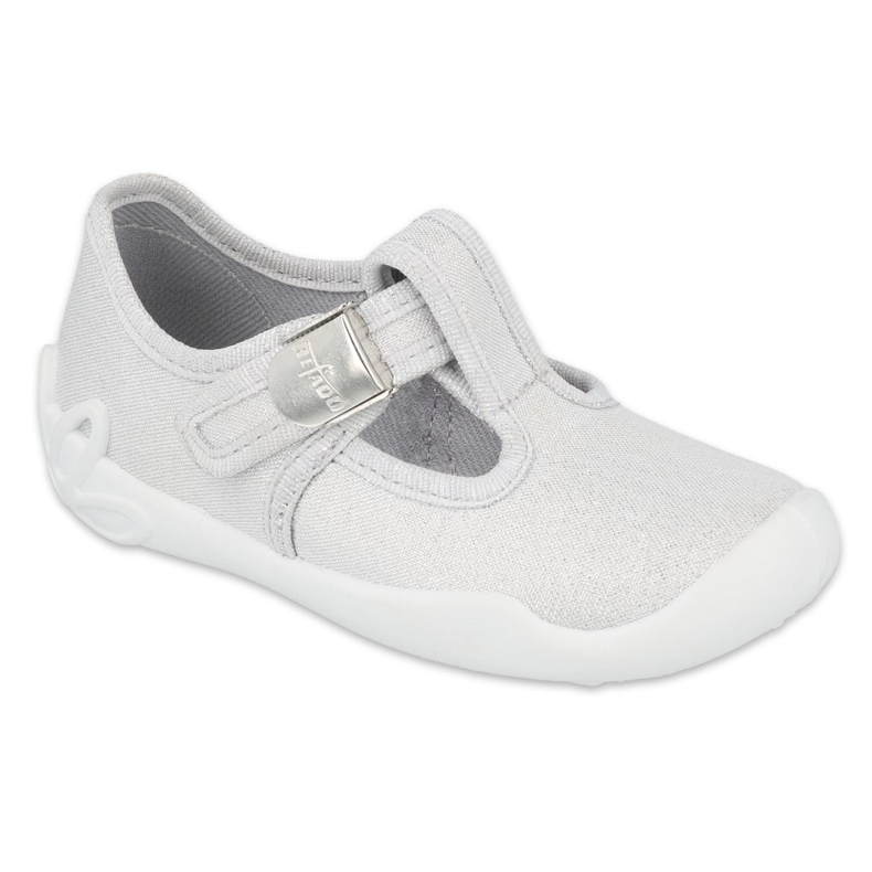 Befado chaussures pour enfants argent blanc 115X001 gris