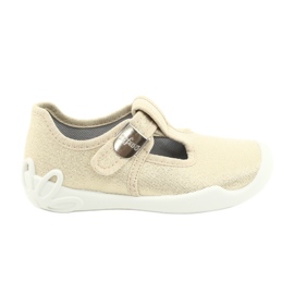 Befado chaussures pour enfants blanka or 115X003 beige doré