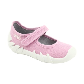 Befado chaussures pour enfants speedy rose 109P223