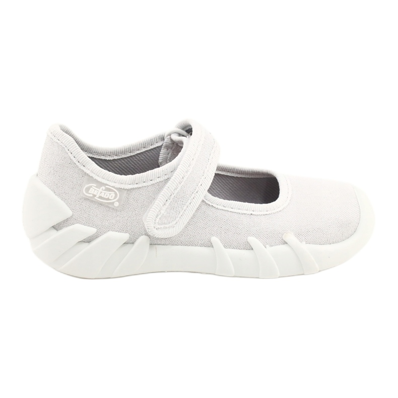 Chaussures de vitesse argentées pour enfants Befado 109P222 gris