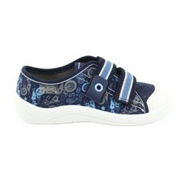 Chaussures enfant Befado 672X073 bleu marin bleu multicolore