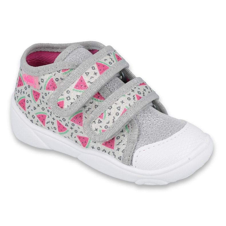Chaussures enfant Befado orange 212P067 rose argent gris