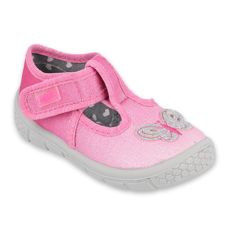 Chaussures enfant Befado 533P005 rose argent