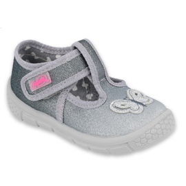 Chaussures enfant Befado 533P006 argent gris