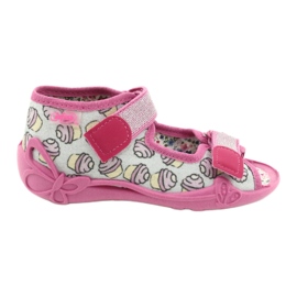 Chaussures pour enfants Befado 242P099 rose gris multicolore