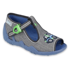 Chaussures enfant Befado 217P109 gris multicolore vert Chaussures enfant Befado 217P109 gris multicolore vert