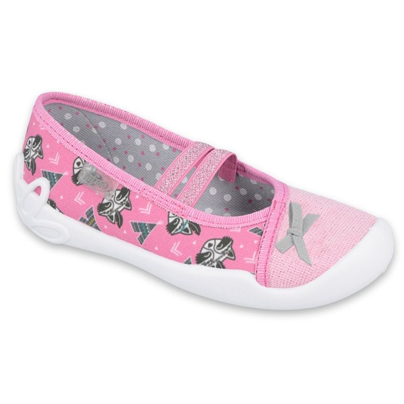Chaussures enfant Befado 116X283 rose gris
