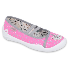 Chaussures enfant Befado 116X284 rose gris