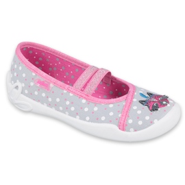 Chaussures enfant Befado 116X285 rose gris