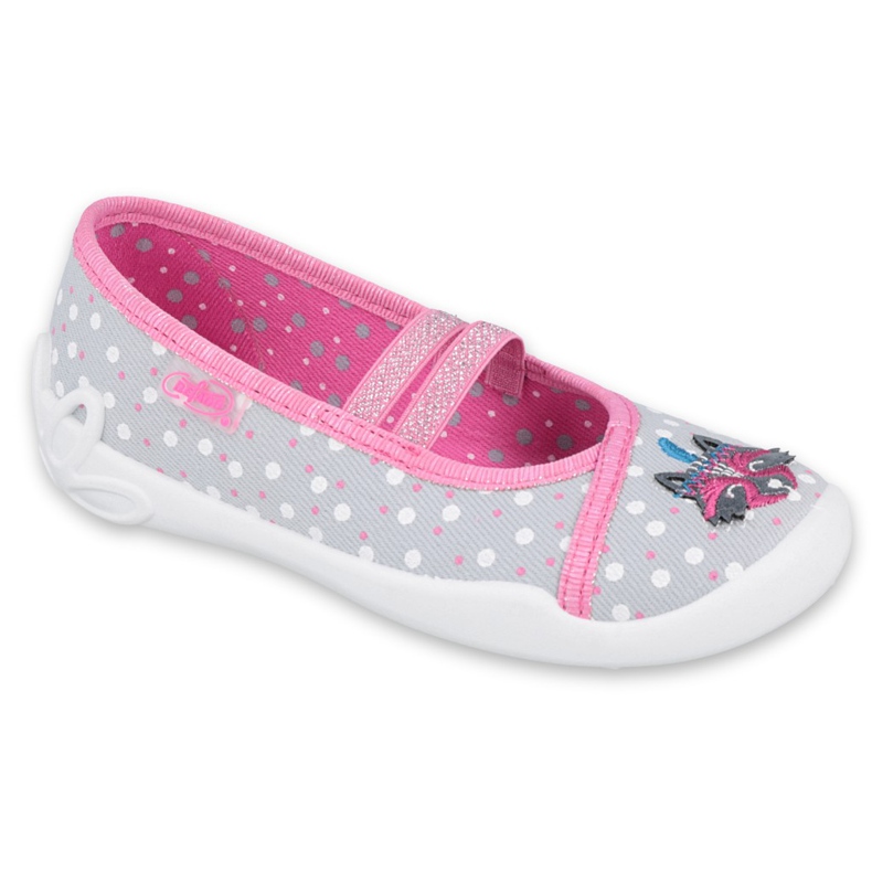 Chaussures enfant Befado 116X285 rose gris