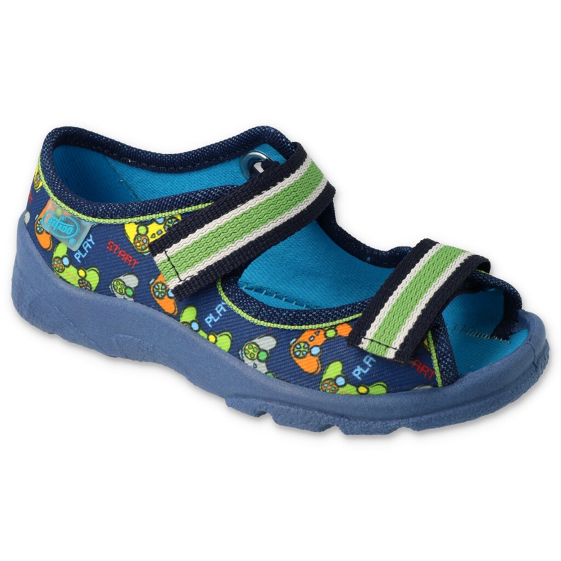 Pantres pour enfants de Befado pour Velcro 969x160 multicolore