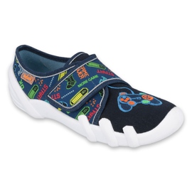 Chaussures pour enfants Befado 273Y307 bleu marin multicolore
