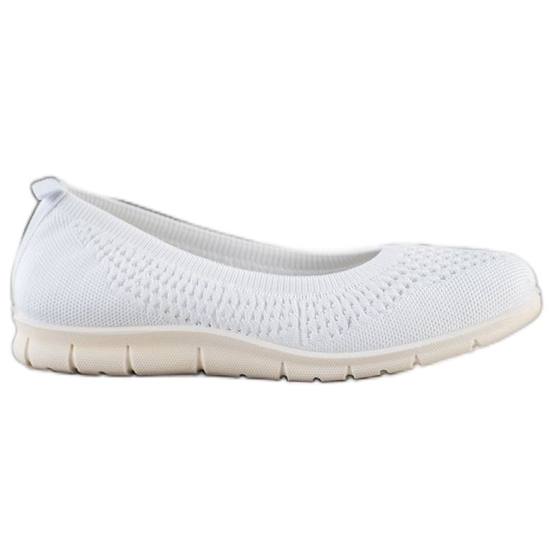 Goodin Slipons Ajourés blanche