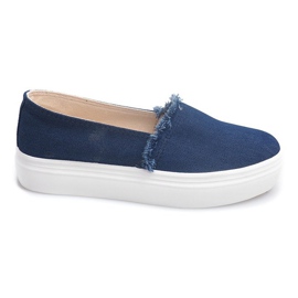 Jean Slip On 80138 Bleu Marine