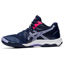 Asics Netburner Ballistic Ff Mt 2 W 1052A034 400 chaussures de volley-ball multicolore le noir Asics Netburner Ballistic Ff Mt 2 W 1052A034 400 chaussures de volley-ball multicolore le noir