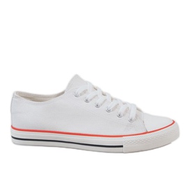Baskets blanches classiques pour hommes X-215 Baskets blanches classiques pour hommes X-215