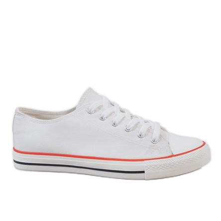 Baskets blanches classiques pour hommes X-215