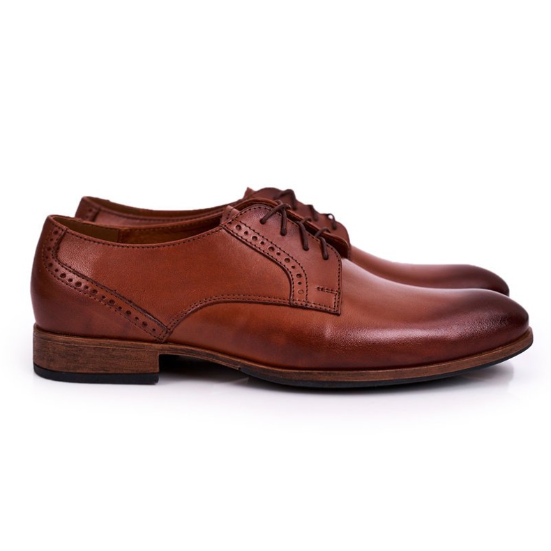 Bednarek Polish Shoes Chaussures Homme Cuir Semelle Légère Bednarek Marron Clair brun