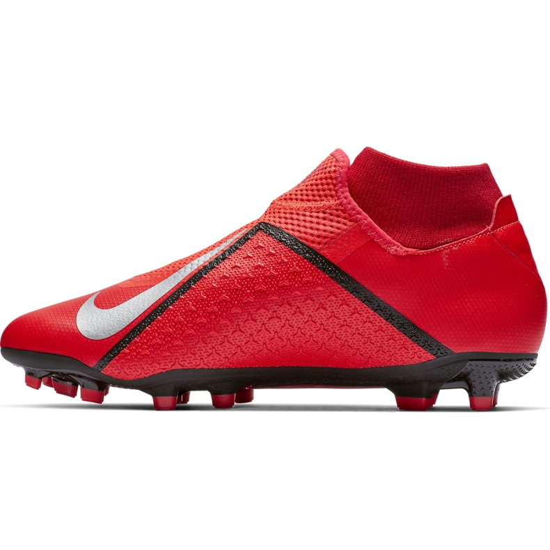 Chaussure de football Nike Phantom Vsn Academy Df FG / MG AO3258 600 rouge rouge Chaussure de football Nike Phantom Vsn Academy Df FG / MG AO3258 600 rouge rouge