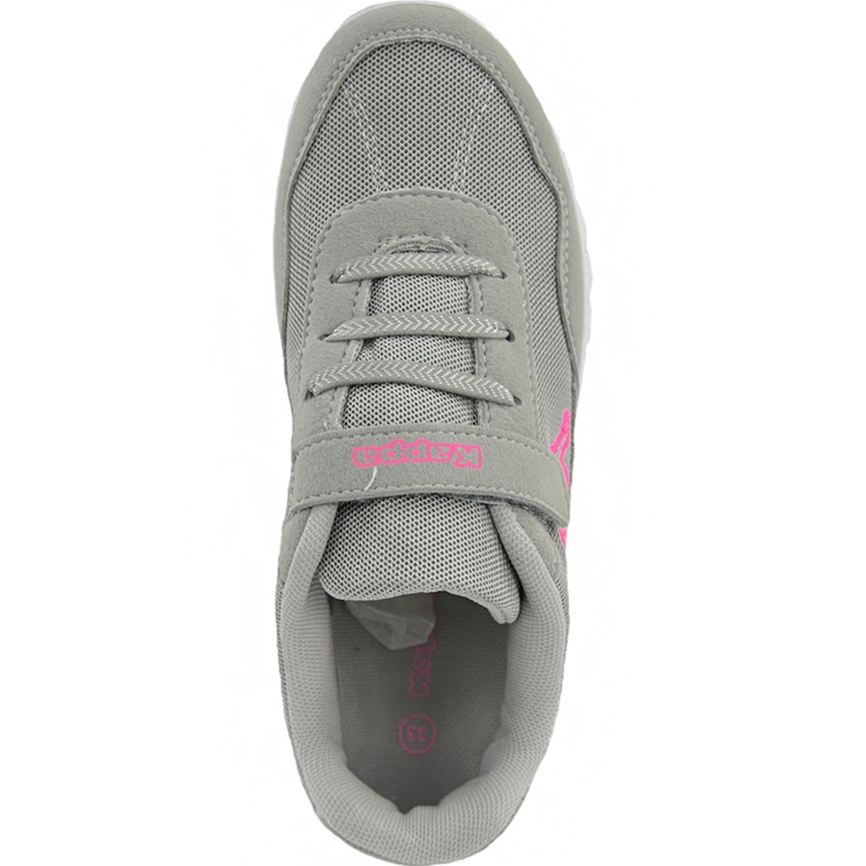 Kappa Follow K chaussures pour enfants gris rose 260604K 1422