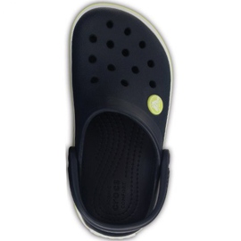 Chaussures Crocs Crocband Clog K Jr.204537 42K le noir bleu marin vert
