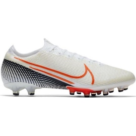 Chaussures de football Nike Mercurial Vapor 13 Elite AG-PRO AT7895 160 blanc