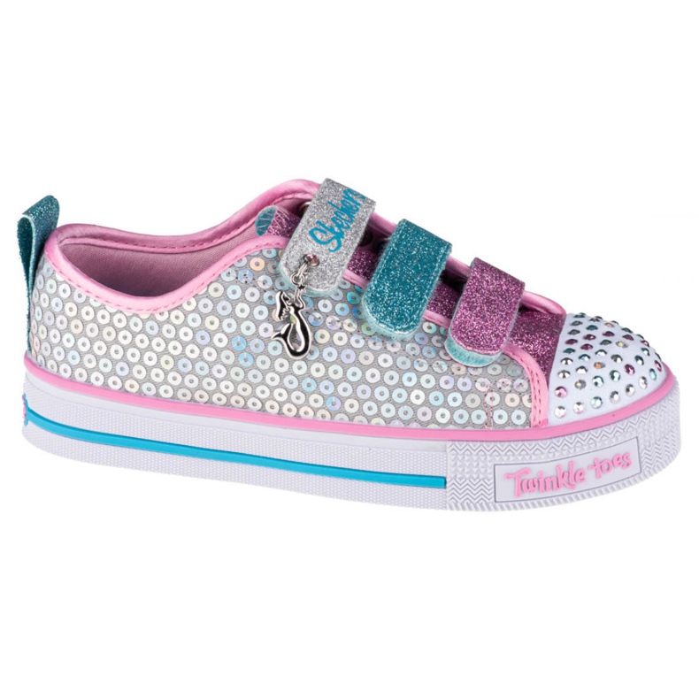 Chaussures Skechers Twinkle Lite Jr 20062L-SMLT multicolore