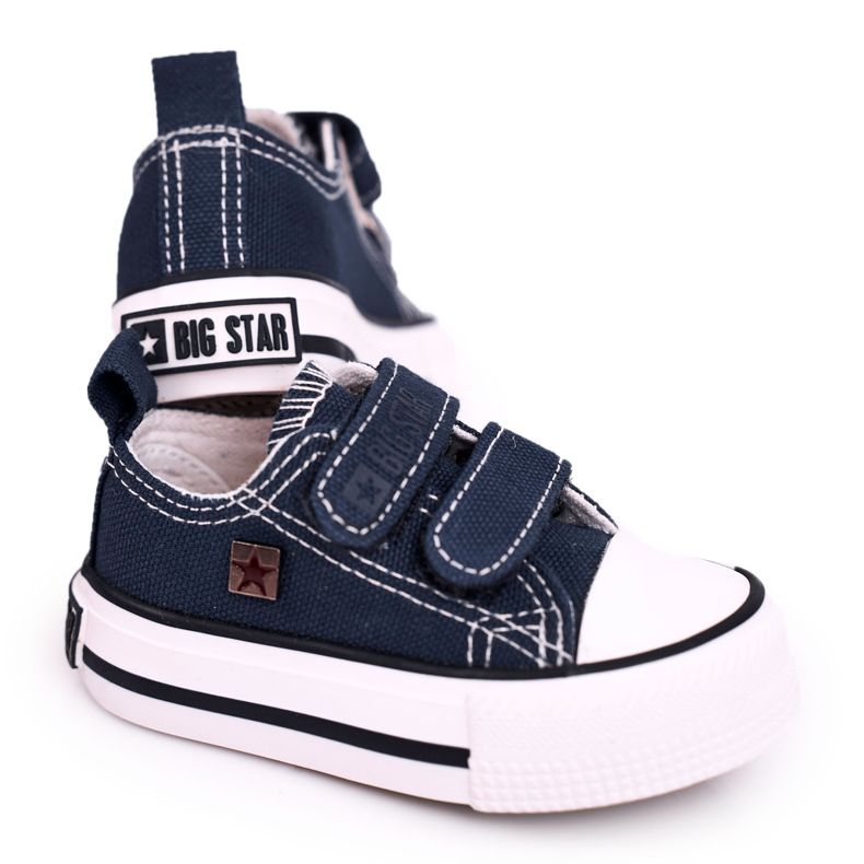 Baskets Basses Enfant Avec Velcro Big Star HH374201 Bleu Marine Baskets Basses Enfant Avec Velcro Big Star HH374201 Bleu Marine