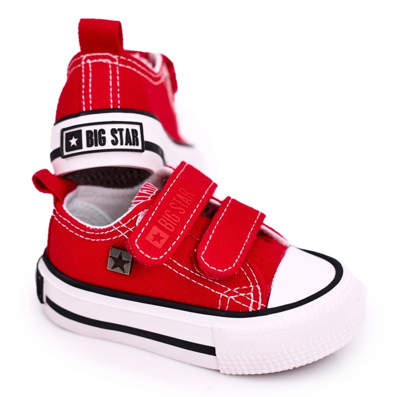 Baskets Basses Enfant Avec Velcro Big Star HH374202 Rouge Baskets Basses Enfant Avec Velcro Big Star HH374202 Rouge