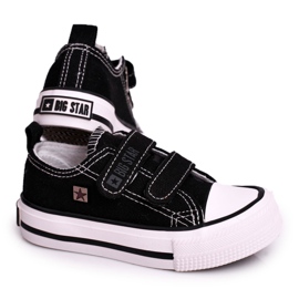 Baskets Basses Enfant Avec Velcro Big Star HH374096 Noir