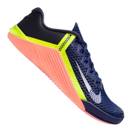 Chaussure d'entraînement Nike Metcon 6 M CK9388-400 noir multicolore