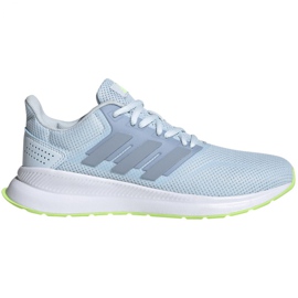 Chaussure femme Adidas Runfalcon FW5144 bleu vert