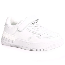 Apawwa Chaussures De Sport Enfant Avec Velcro Blanc Airy