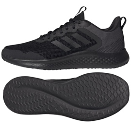 Chaussures Adidas Fluidstreet M FY8094 le noir