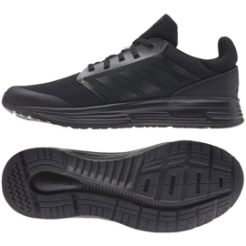 Chaussures de course Adidas Galaxy 5 M FY6718 noir