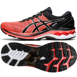 Asics Gel Kayano 27 Tokyo M 1011B077-600 noir rouge