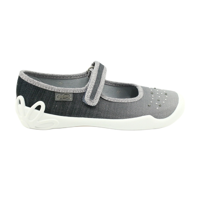 Chaussures pour enfants Befado 114Y315 argent gris