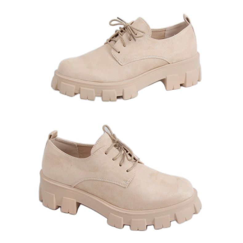 Mocassins Semelles Hautes NC1120 Beige