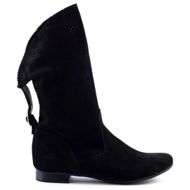 Olivier Bottines ajourées Elena noir le noir