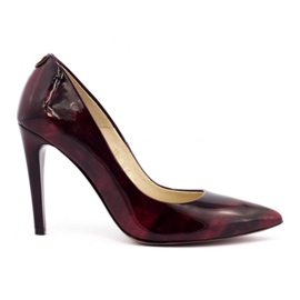 Escarpins bordeaux Neścior 006-C rouge
