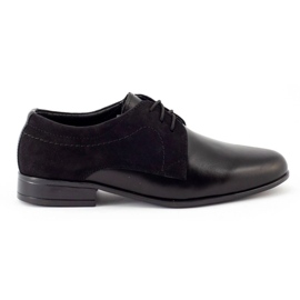 Lukas Chaussures de communion formelle pour enfants J1 noir le noir Lukas Chaussures de communion formelle pour enfants J1 noir le noir