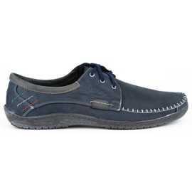Mario Pala Chaussures homme 539 bleu marine