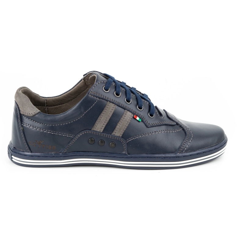 ABIS Chaussures casual homme 1801 bleu marine